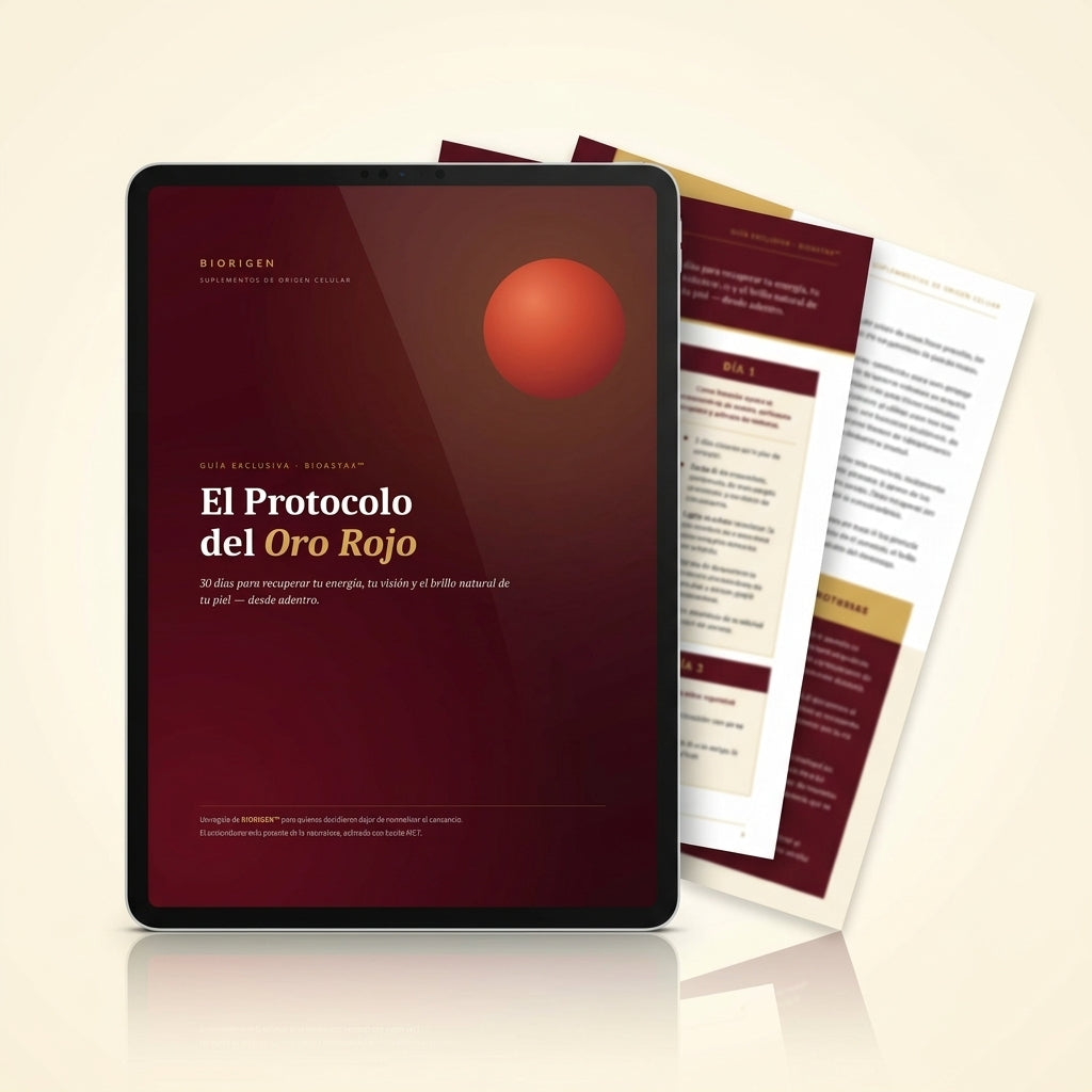 El Protocolo del Oro Rojo: 30 Días para Recuperar tu Energía, Visión y Piel